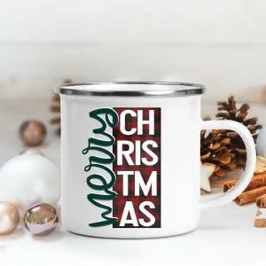 Merry Christmas Campfire Mug - On Hand