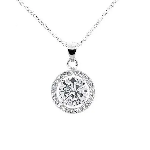 Necklace for Women | CZ Crystal Necklace