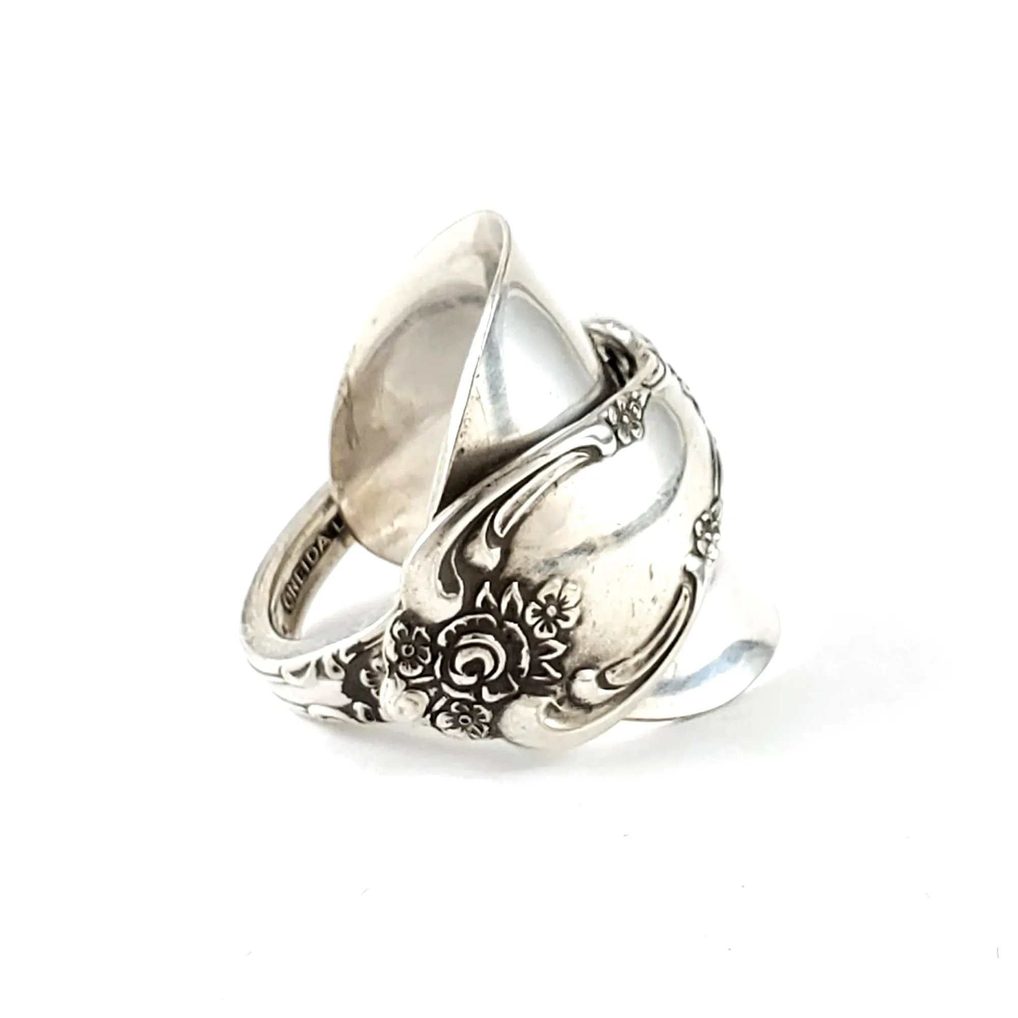 Oneida Vanessa Francesca Demitasse Spoon Ring