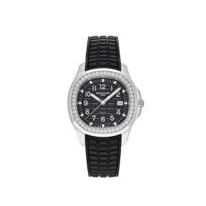 Patek Philippe Aquanaut Luce 5267/200A-001 'Ladies Tiffany & Co.' Black Dial Diamond Bezel