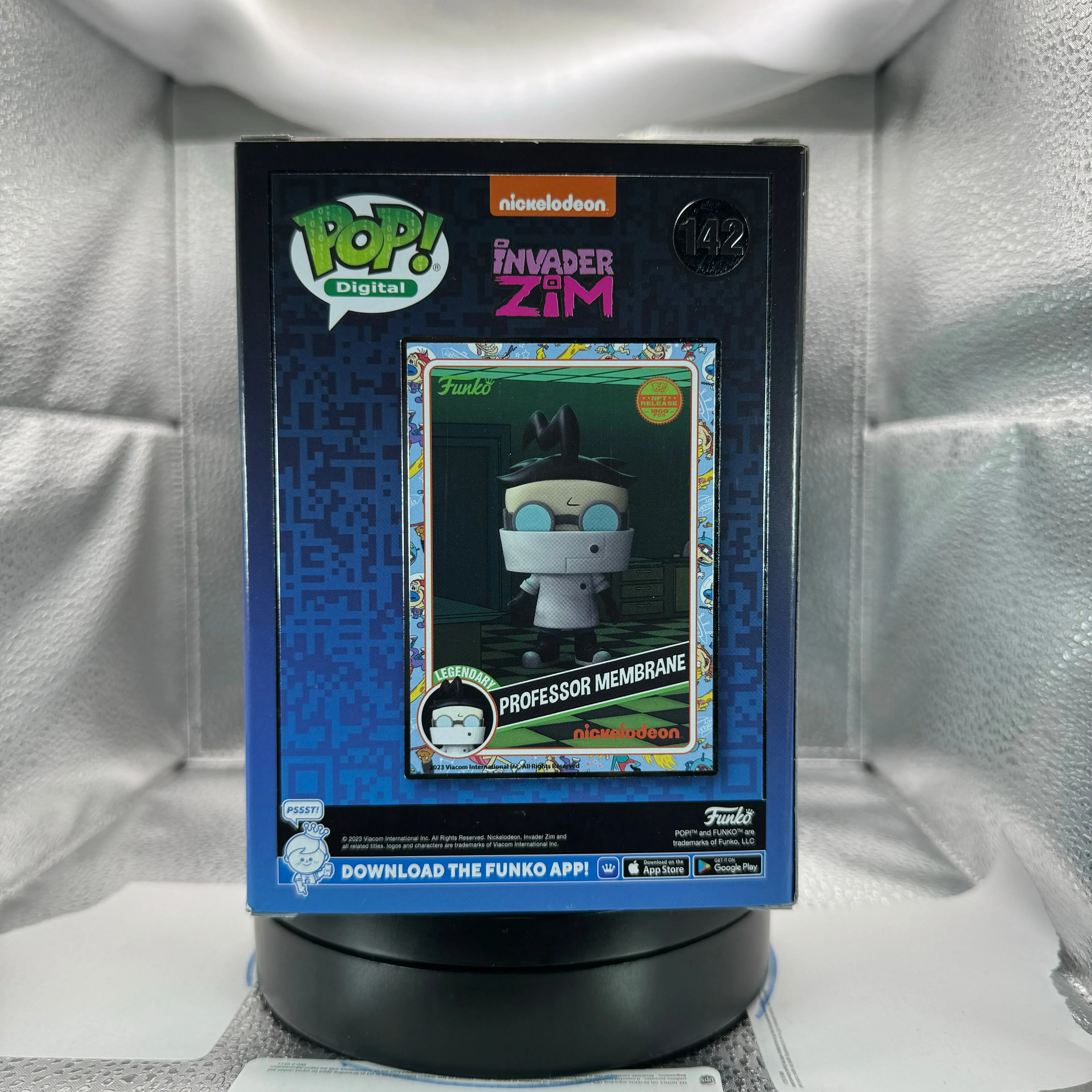 POP NFT: Invader Zim - Professor Membrane LE 1800