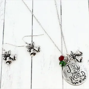 "Joy to the World" Necklace & Earring Set