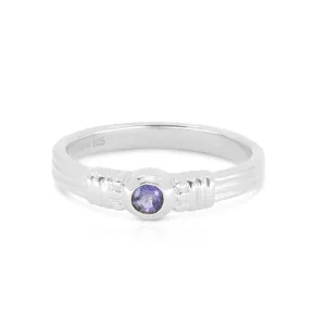 Rana Iolite Silver Ring