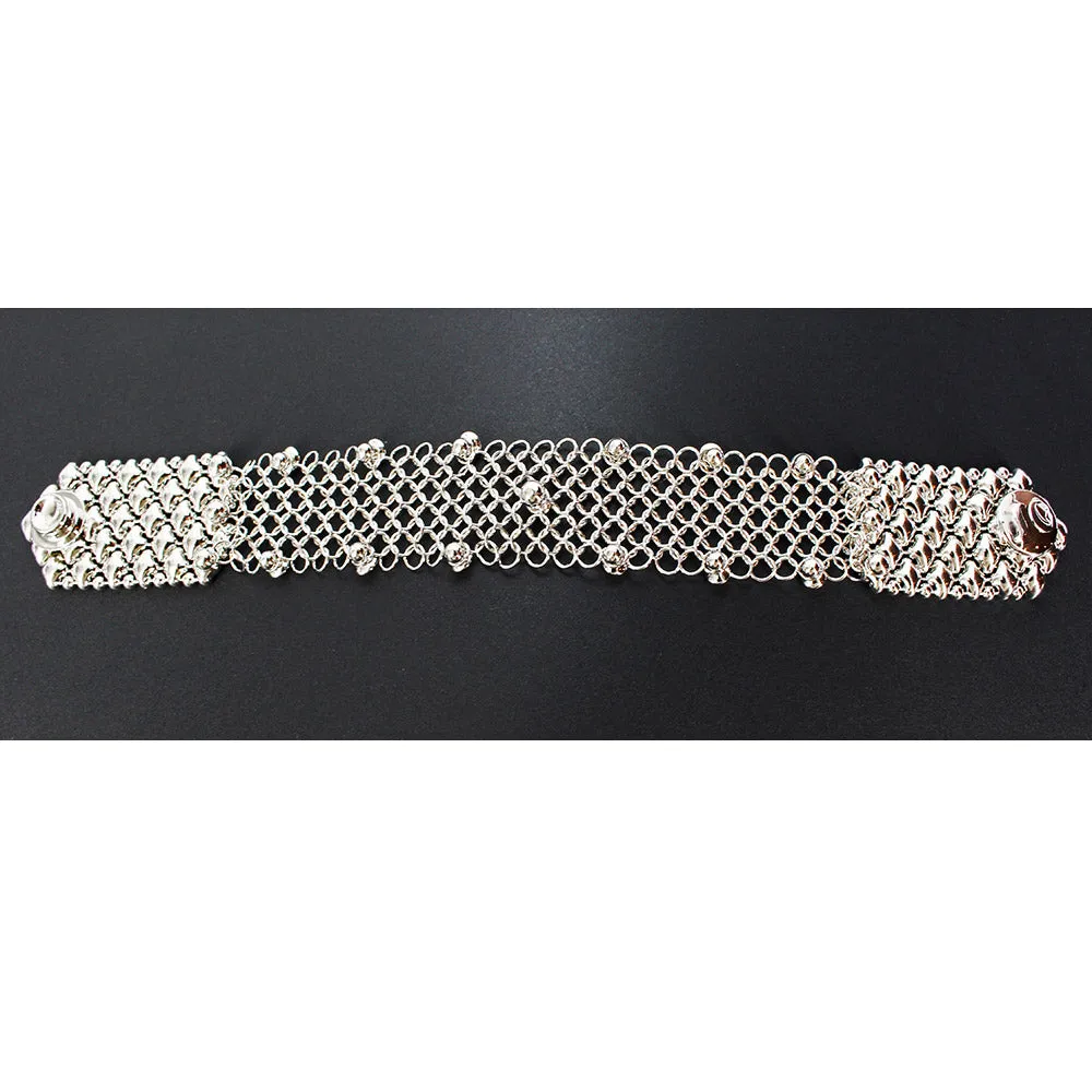 SG Liquid Metal CMB1-N (Chrome Finish) Bracelet by Sergio Gutierrez