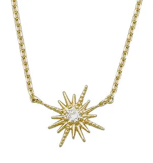 Sol Yellow Gold Necklace