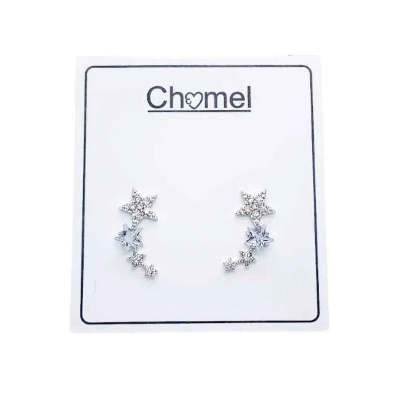 Star Cubic Zirconia Earrings