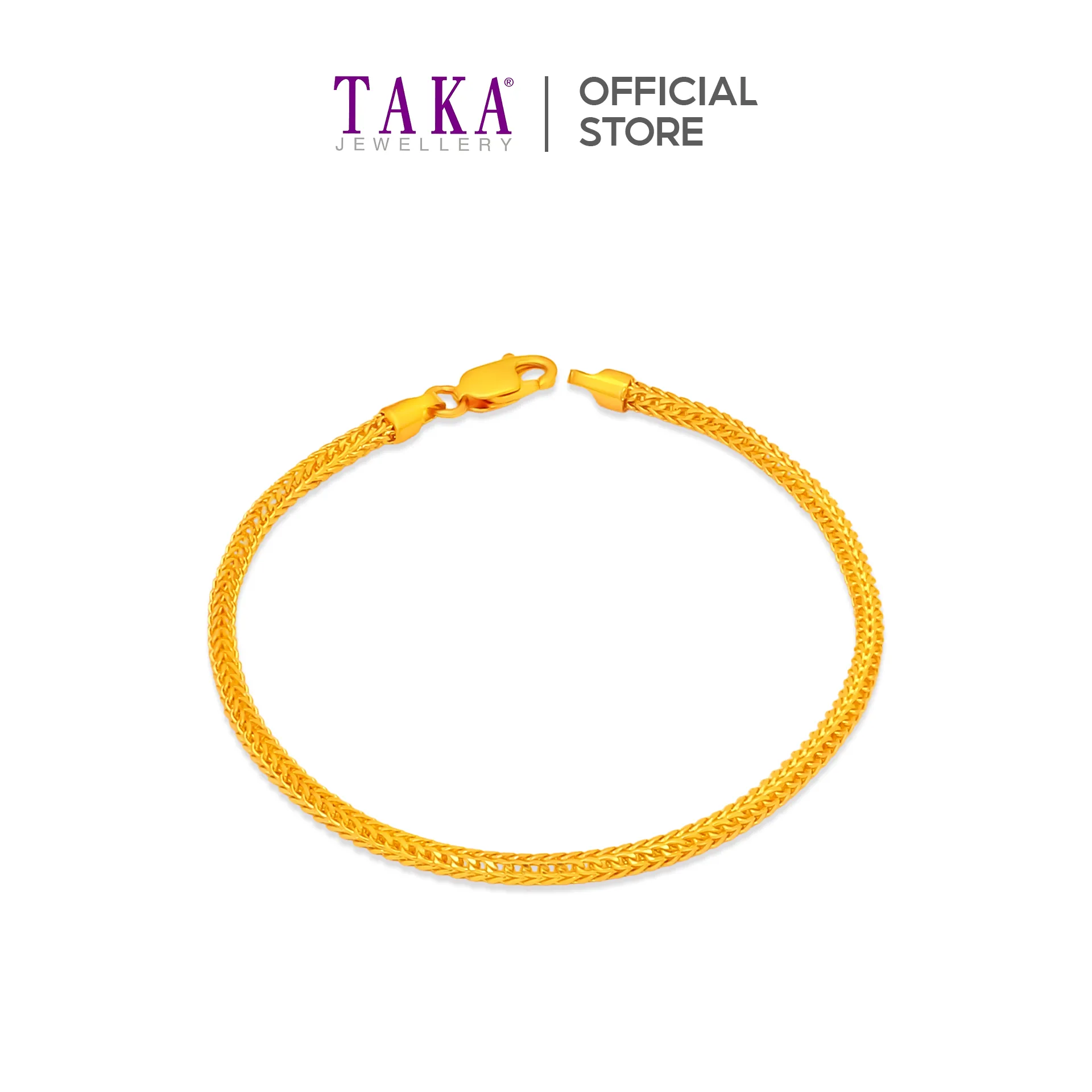 TAKA Jewellery 916 Gold Bracelet DG