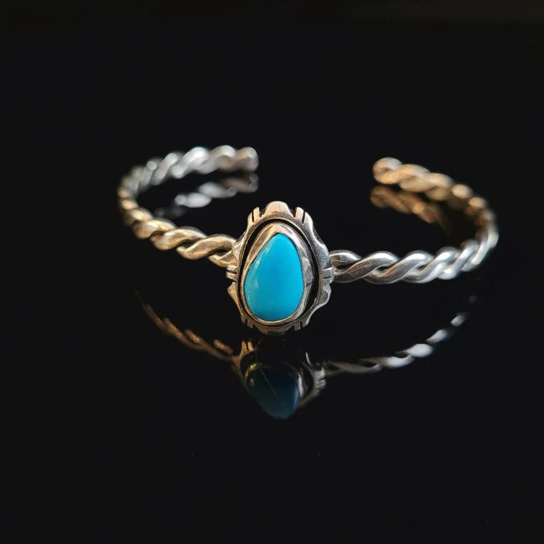 Turquoise & Sterling Silver Bracelet