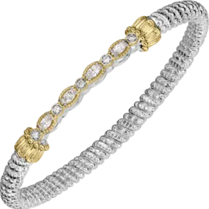 Vahan 14K Gold & Sterling Silver Bracelet with Diamonds 23533D04