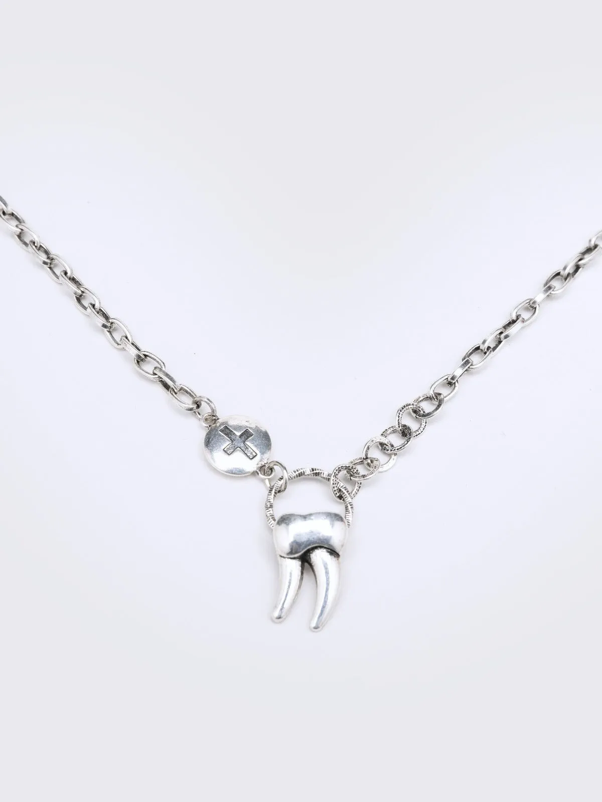 Wisdom Tooth Gothic Pendant Necklace