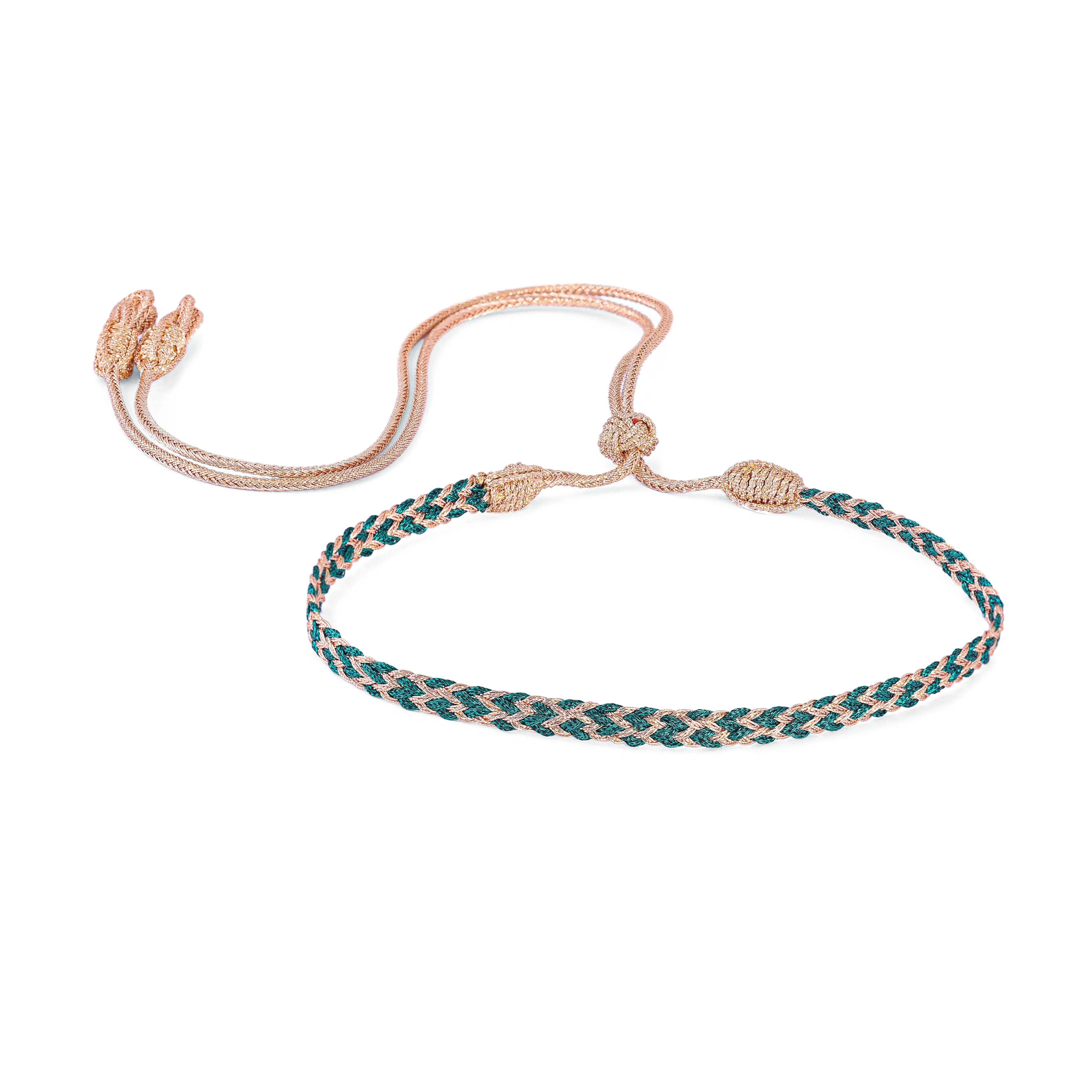 Zyn n°2 Choker in Peach Emerald